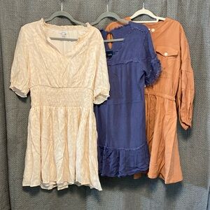2 Nine West and 1 Daytrip Dresses size Large